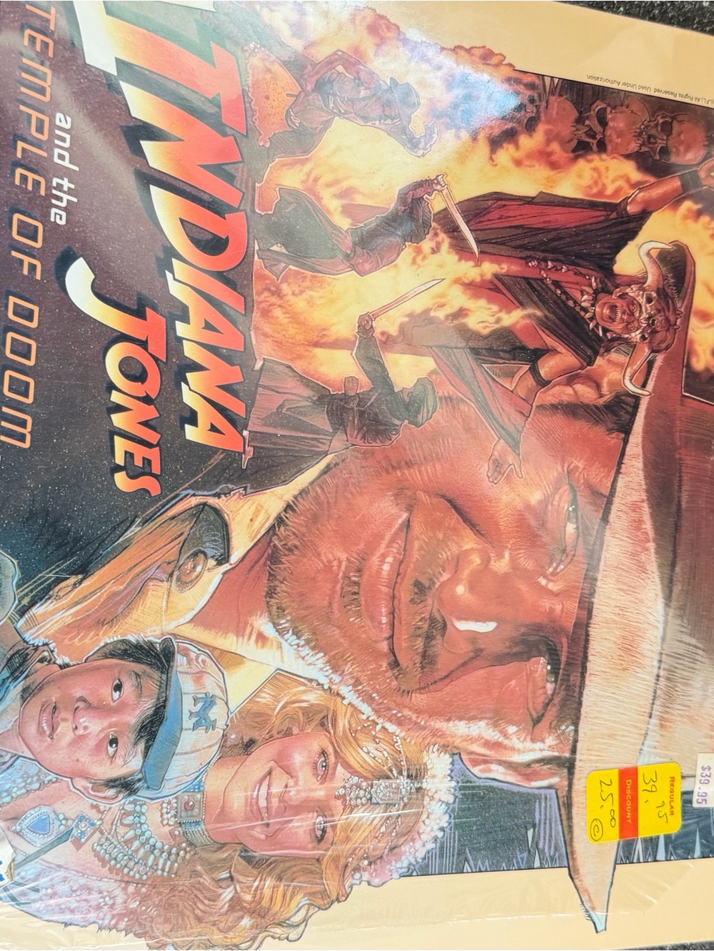 Temple of Doom Game Art Print - Multicolor